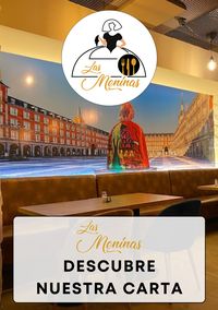 carta Restaurante Las Meninas valdemoro